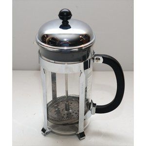 Bodum French Press 3 Cup Coffee Press Nice Pre Owned Glass and Chrome